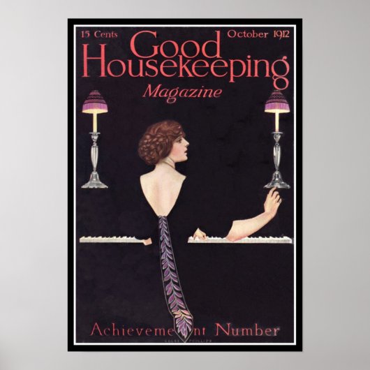 Zeitschrift KRW Vintag Good Housekeeping 1912 Poster (Vorne)