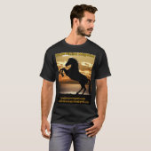 Zeitschrift "Ländliche Fiktion" (Zuchtpferd mit So T-Shirt (Vorne ganz)