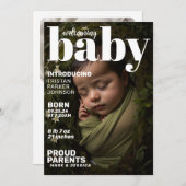 Zeitschrift "Modern Baby" - Geburtsankündigung Ankündigung (Vorne/Hinten)