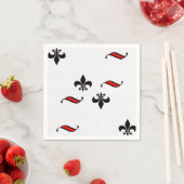 Zeitschrift Napkin Serviette (Beispiel)