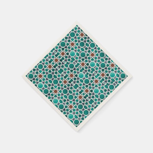 Zeitschrift Napkin Serviette (Ecke)