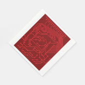 Zeitschrift "Napkins" Serviette (Ecke)