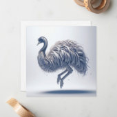 Zeitschrift Papier Strauß Grußkarte Mitteilungskarte (Vorderseite/Rückseite Beispiel)