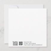 Zeitschrift Papier Strauß Grußkarte Mitteilungskarte (Rückseite)