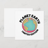 Zeitschrift Planet Erde Einladung (Vorne/Hinten)