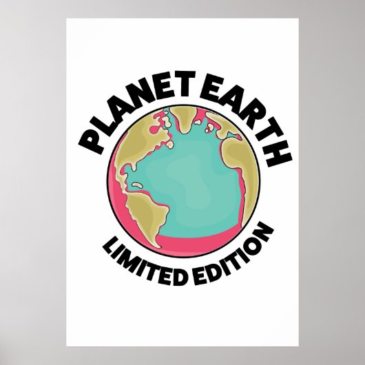 Zeitschrift Planet Erde Poster (Vorne)