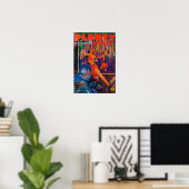 Zeitschrift Planet Stories Cover 3 Poster (Heimbüro)