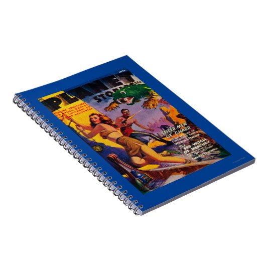 Zeitschrift Planet Stories deckt 5 ab Notizblock (Rechte Seite)