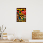 Zeitschrift "Planet Stories" umfasst 6 Poster (Küche)