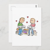 Zeitschrift Postkarte (Vorne/Hinten)