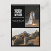 Zeitschrift Redaktion Zeitung Fotos Hochzeit Begleitkarte (Rückseite)