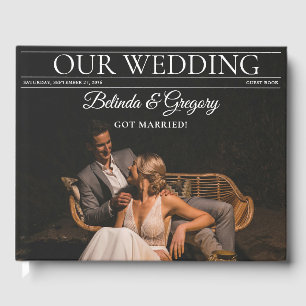 Zeitschrift Redaktion Zeitung Fotos Hochzeit Gästebuch