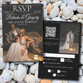 Zeitschrift Redaktion Zeitung Fotos Hochzeit RSVP Karte