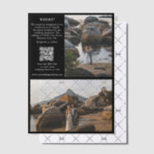 Zeitschrift Redaktion Zeitung Fotos Hochzeit Teil  Pergament Einladungen (Versetzt (Einladung))