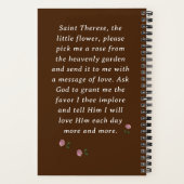 Zeitschrift Saint-Therese Notizblock (Rückseite)