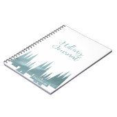 Zeitschrift wandern - Blau Notizblock (Linke Seite)