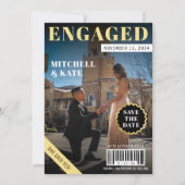 Zeitschrift Wedding Save The Date (Vorderseite)