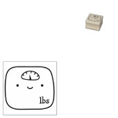 Zeitschrift "Weichteilkurven" Gummistempel (Stempel)