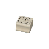 Zeitschrift "Weichteilkurven" Gummistempel (Stempel)