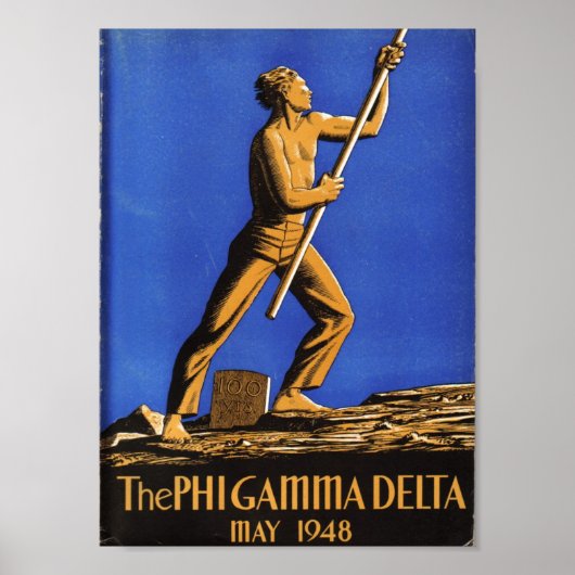 Zeitschrift zum 100. Jubiläum Poster (Vorne)