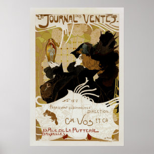 Zeitschriften-DES Ventes Poster