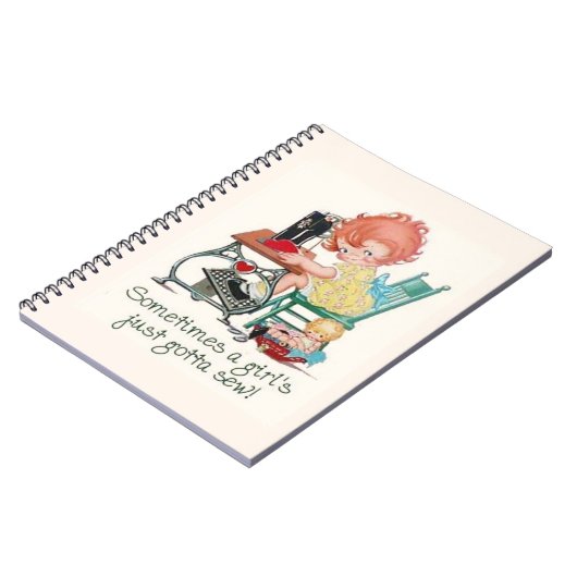 Zeitschriften: Got gerade, um zu nähen Notizblock (Linke Seite)