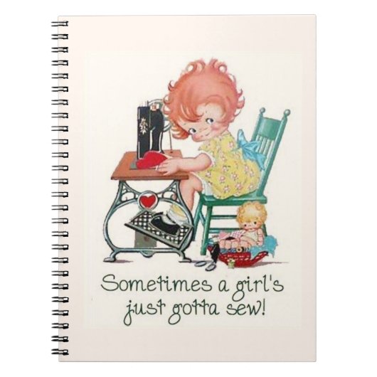 Zeitschriften: Got gerade, um zu nähen Notizblock (Vorderseite)
