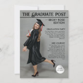 Zeitschriftenabschlusseinladungen Einladung (Vorderseite)