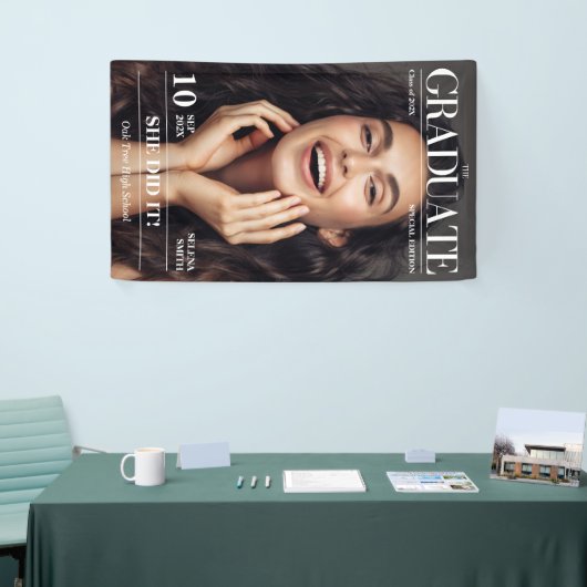 Zeitschriftenabschlussfeier Foto Banner (Messeveranstaltung)