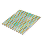 Zeitschriftendruck Mitte des Jahrhunderts - Blues Fliese (Seite)