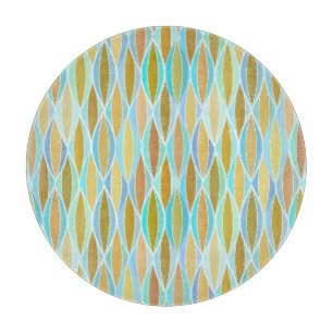 Zeitschriftendruck Mitte des Jahrhunderts - Blues Schneidebrett