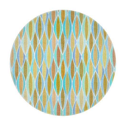 Zeitschriftendruck Mitte des Jahrhunderts - Blues  Schneidebrett (Vorderseite)