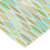 Zeitschriftendruck Mitte des Jahrhunderts - Blues Tischdecke (Schrägansicht)