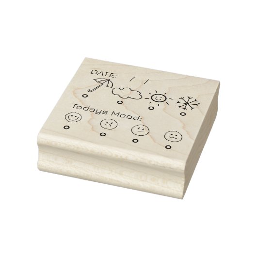 Zeitschriftenplaner für die Stimmung Gummistempel (Stempel)