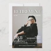 Zeitschriftenredaktion - Foto für Altersvorsorge Einladung (Vorderseite)