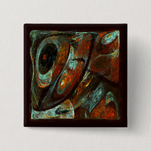 Zeitspaltung-Abstrakte Kunst Button