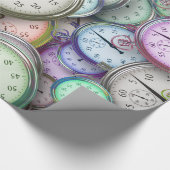 Zeitstückverpackungspapier Geschenkpapier (Ecke)