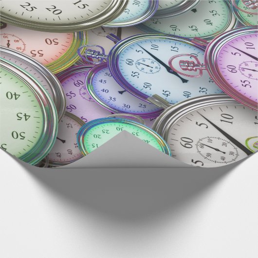 Zeitstückverpackungspapier Geschenkpapier (Ecke)