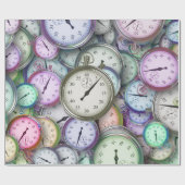 Zeitstückverpackungspapier Geschenkpapier (Flach)