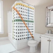 Zeittabellenvermehrung Duschvorhang (Beispiel)