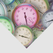 Zeittaschentuch Seidenpapier (Detail)