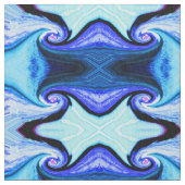 Zeittunnel blau stoff (Nahaufnahme)