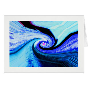 Zeittunnel-Kunstkarte