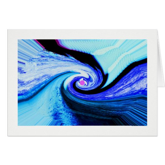 Zeittunnel-Kunstkarte (Vorderseite (Horizontal))