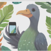 Zeitüberschreitung bei Goony Aufkleber (Vorderseite)