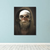 Zeitüberschreitung Leinwanddruck (Insitu (Holzboden))