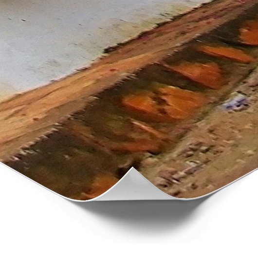 Zeitüberschreitung Poster (Ecke)