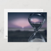 Zeitüberschreitung Postkarte (Vorne/Hinten)