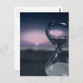 Zeitüberschreitung Postkarte (Vorne/Hinten)