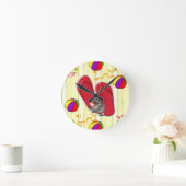 Zeituhr für Beach House Runde Wanduhr (Zuhause)